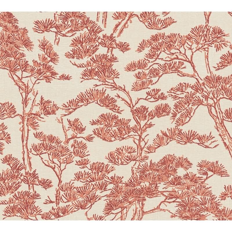 Vliestapete Beige Botanical & Dschungel - Vibes & Styles Edition von livingwalls (KG-177081)