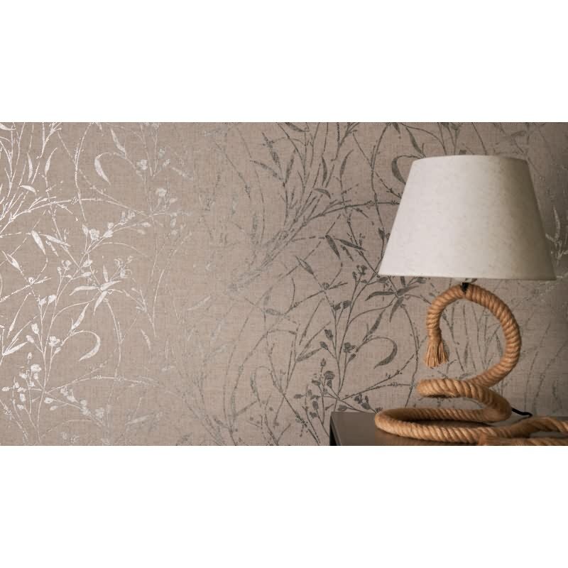 Vliestapete Braun Botanical & Dschungel - Vibes & Styles Edition von livingwalls (KG-177085)