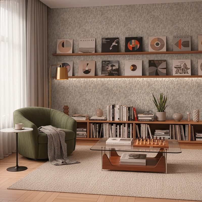 Hochwertige Vliestapete Muster Beige - Vibes & Styles (KG-177088)