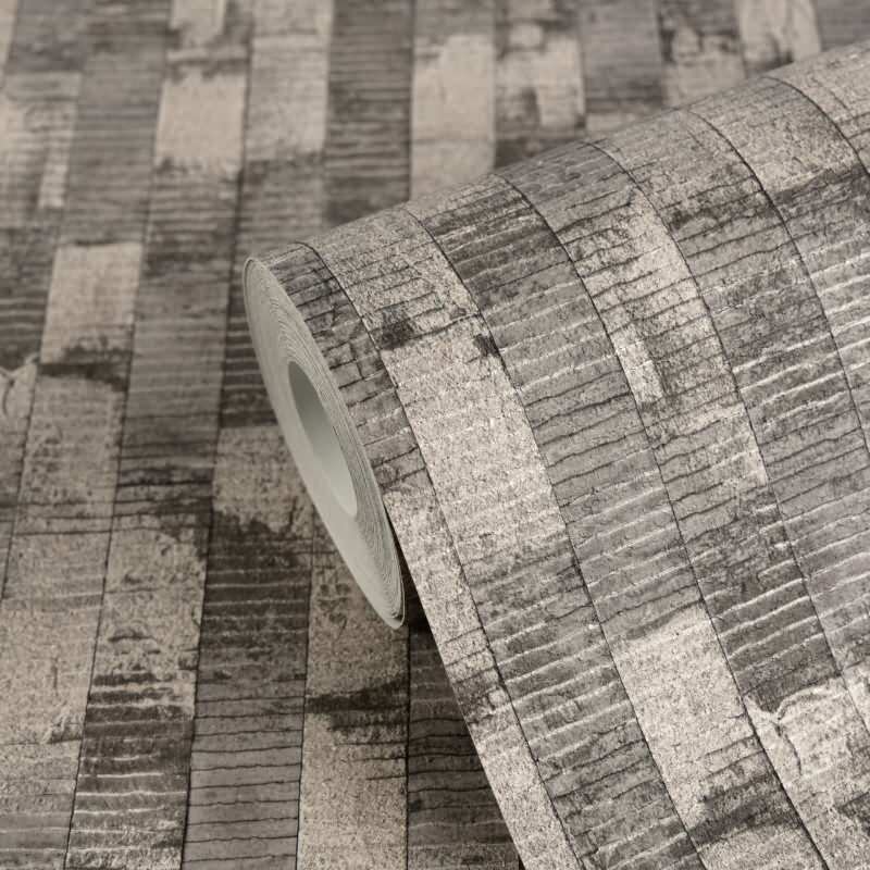 Stilvolle Muster-Tapete Grau mit Beige aus Vibes & Styles (KG-177089)