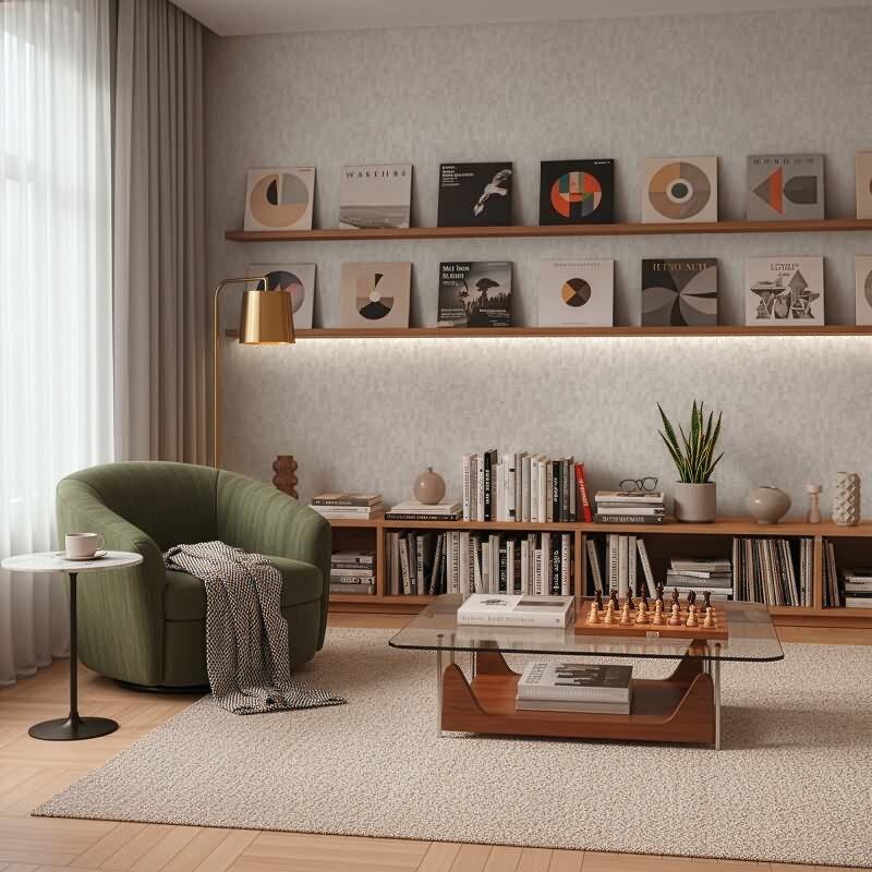 Muster-Muster Vliestapete im Grau-Ton - Vibes & Styles Serie (KG-177090)