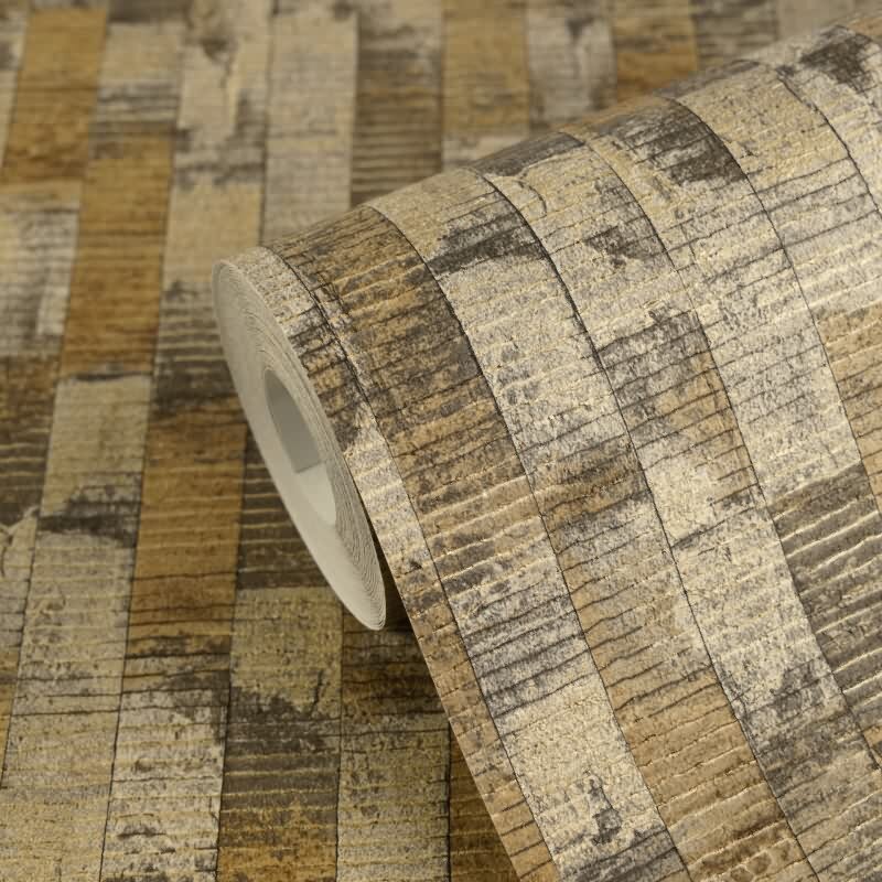 Muster-Muster Vliestapete im Braun-Ton - Vibes & Styles Serie (KG-177091)