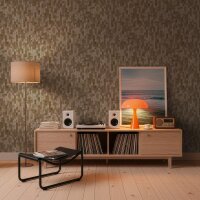 Muster-Muster Vliestapete im Braun-Ton - Vibes &amp;...