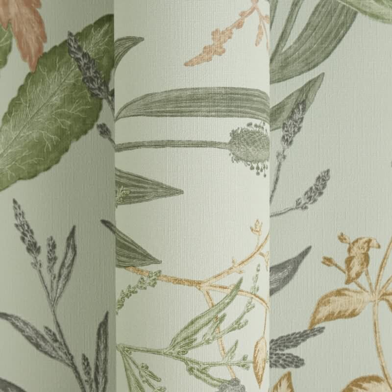 Stilvolle Botanical & Dschungel-Tapete Grün mit Beige aus Vibes & Styles (KG-177094)