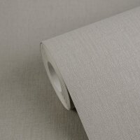 Premium Vliestapete Uni Grau - Vibes &amp; Styles...