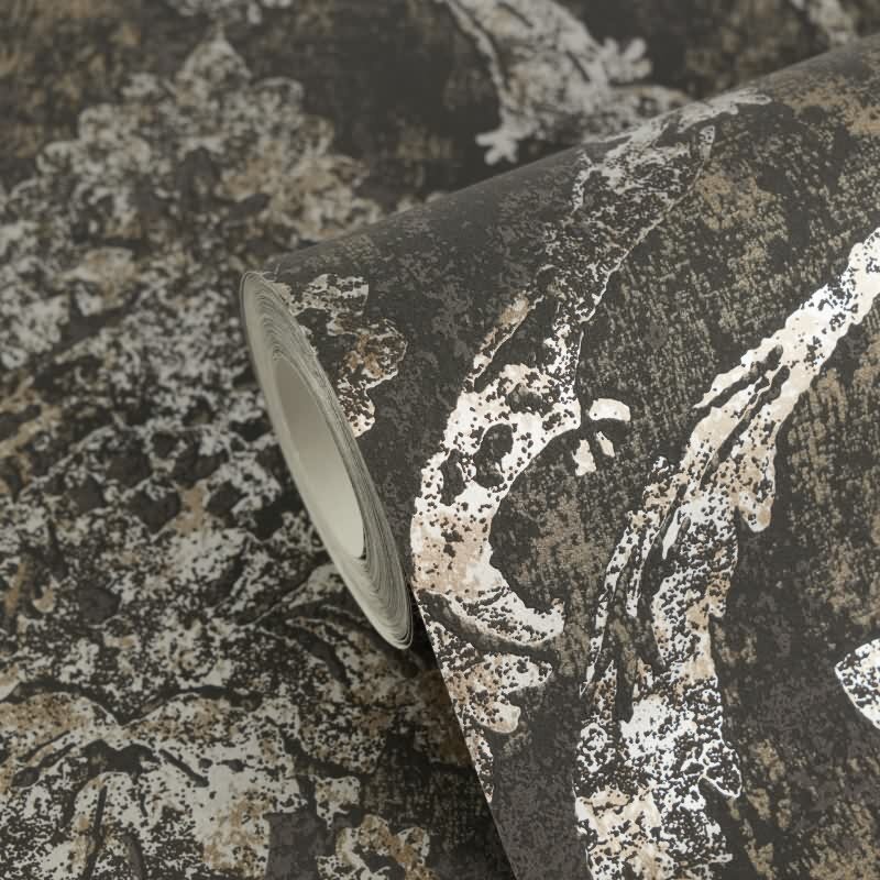 livingwallss Vibes & Styles: Vliestapete mit Barock & Ornament-Design in Schwarz (KG-177105)