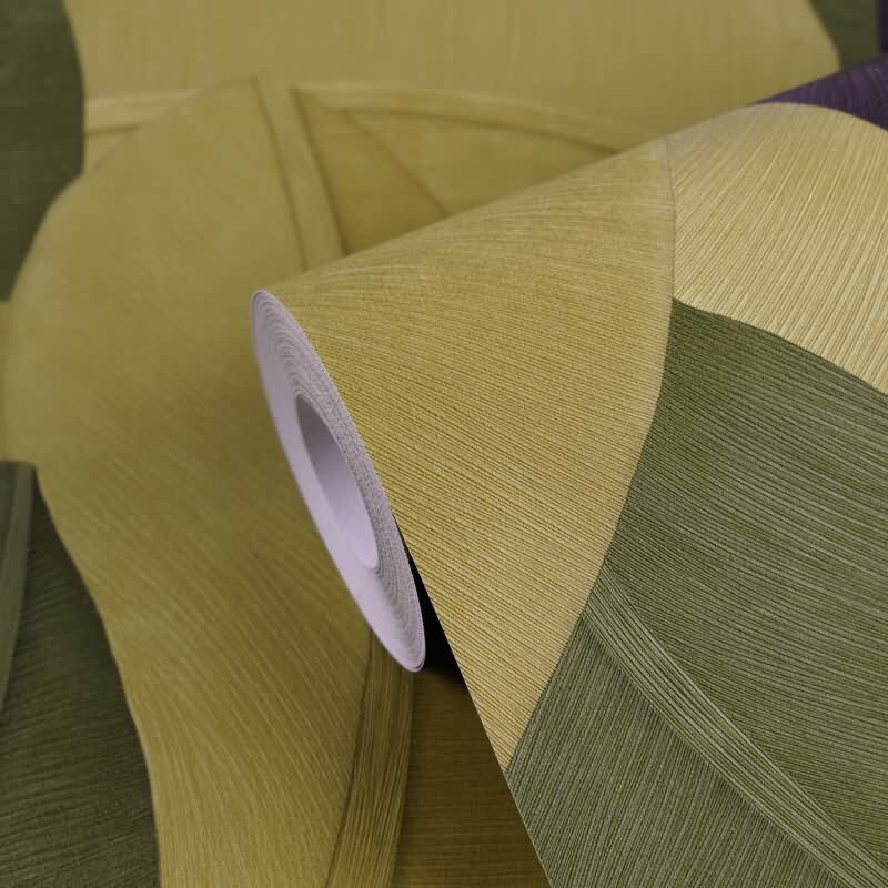 Vliestapete Gelb Botanical & Dschungel - Vibes & Styles Edition von livingwalls (KG-177106)