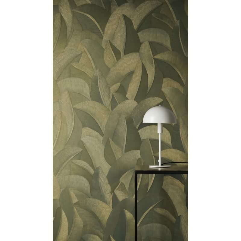 Elegante Vliestapete Grün-Botanical & Dschungel - Exklusiv Vibes & Styles (KG-177109)