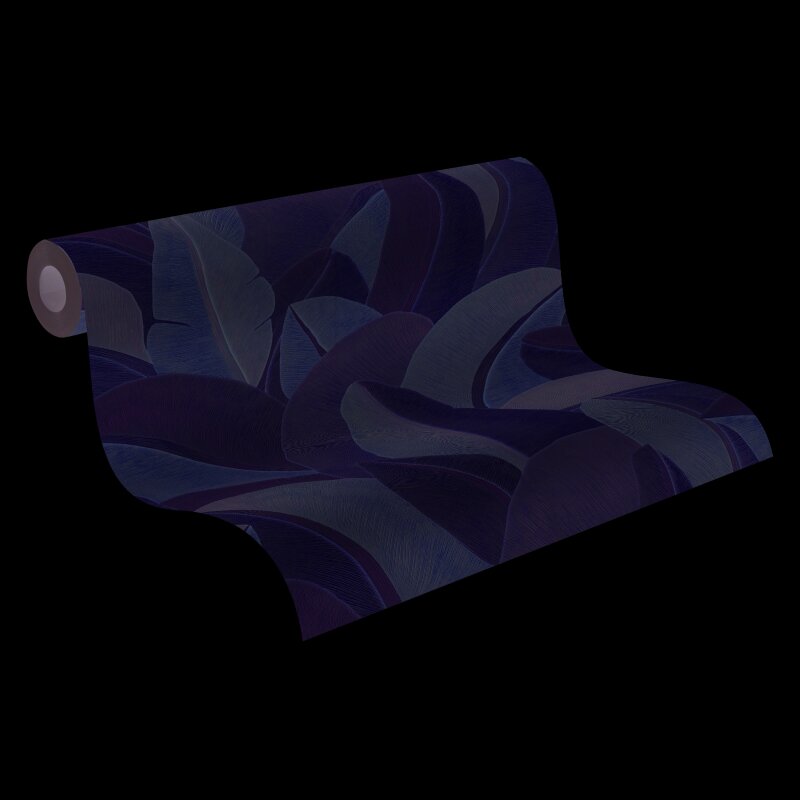 Edle Vliestapete mit Botanical & Dschungel in Beige & Weiß (Vibes & Styles) (KG-177110)