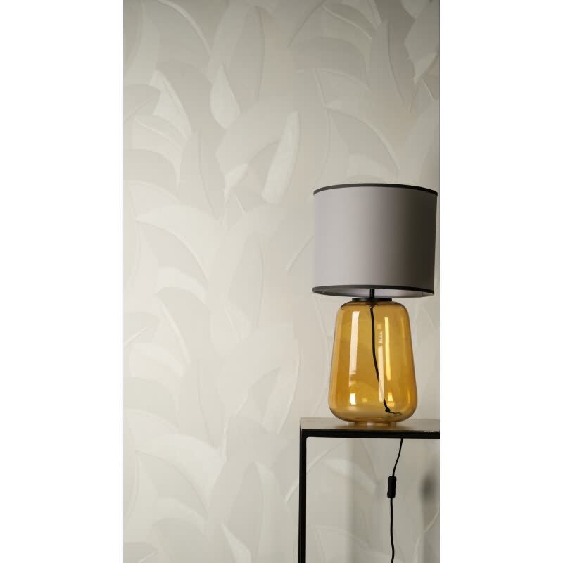 livingwallss Vibes & Styles: Vliestapete mit Botanical & Dschungel-Design in Weiß (KG-177111)