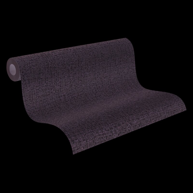 Elegante Vliestapete Grau-Stoff & Geflecht - Exklusiv Vibes & Styles (KG-177113)