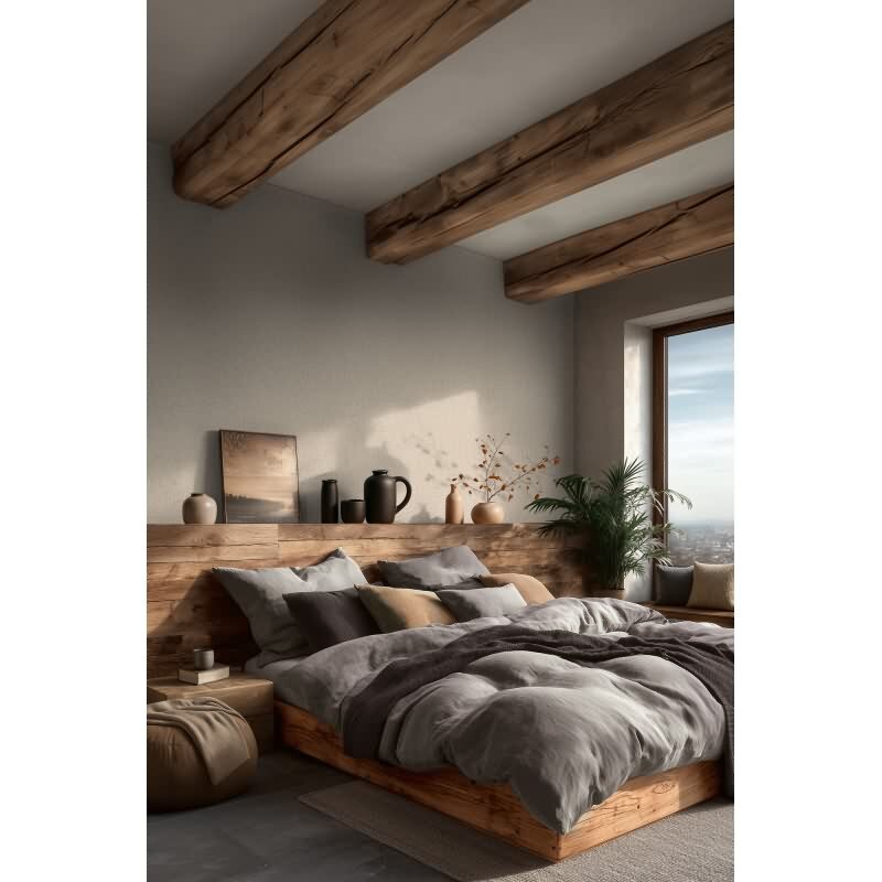 Stoff & Geflecht Vliestapete in Beige & Grau - Vibes & Styles von livingwalls (KG-177114)