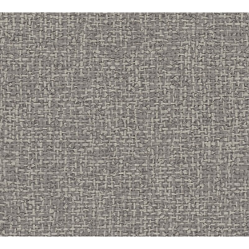 Vliestapete Grau Stoff & Geflecht - Vibes & Styles Edition von livingwalls (KG-177116)