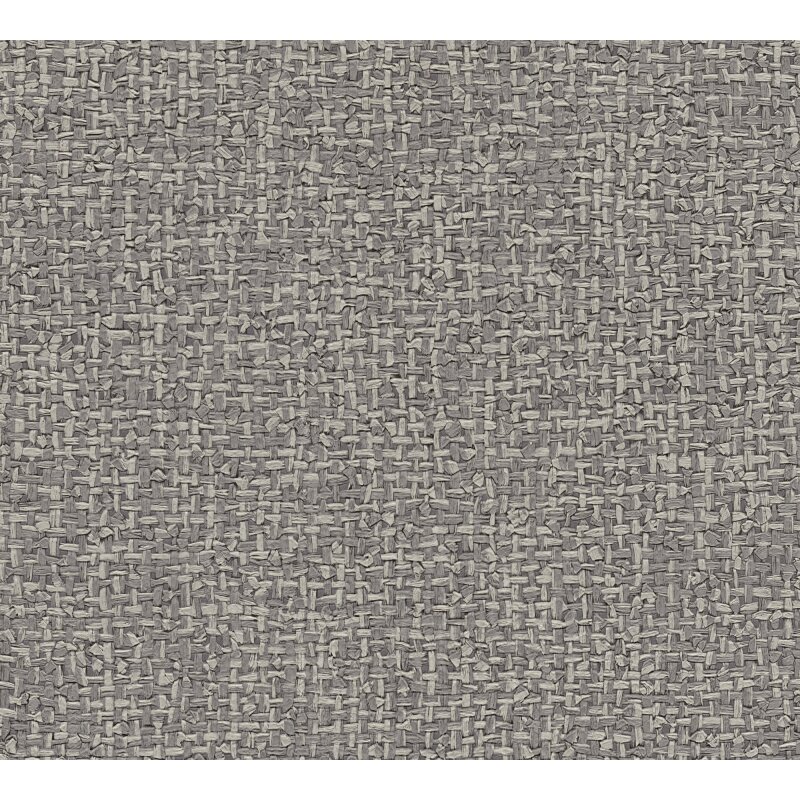 Vliestapete Grau Stoff & Geflecht - Vibes & Styles Edition von livingwalls (KG-177116)