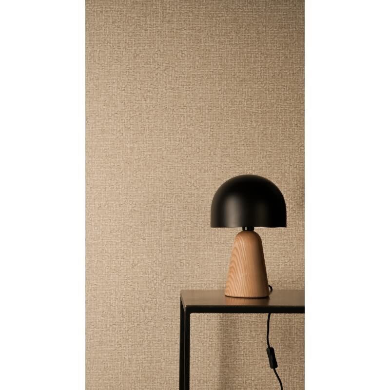 Stoff & Geflecht-Muster Vliestapete im Beige-Ton - Vibes & Styles Serie (KG-177117)