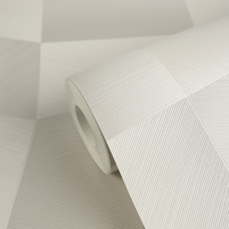 Hochwertige Vliestapete Grafik & Geometrie Weiß & Grau - Vibes & Styles (KG-177120)