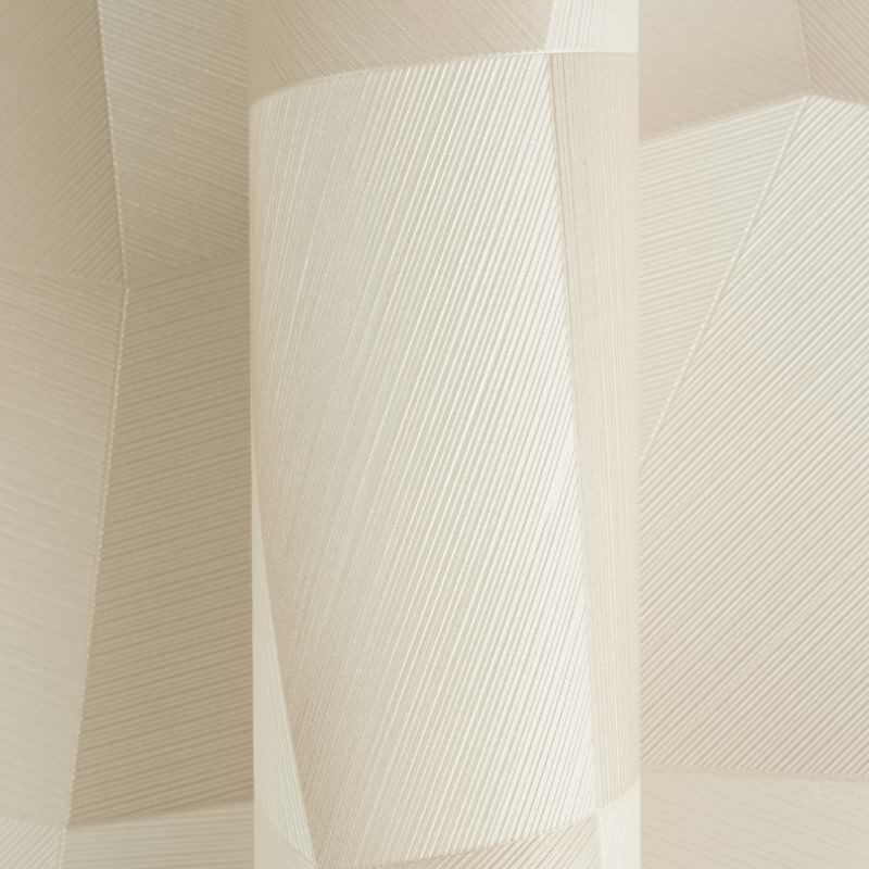 Beige Grafik & Geometrie-Design Vliestapete - Vibes & Styles Kollektion (KG-177121)