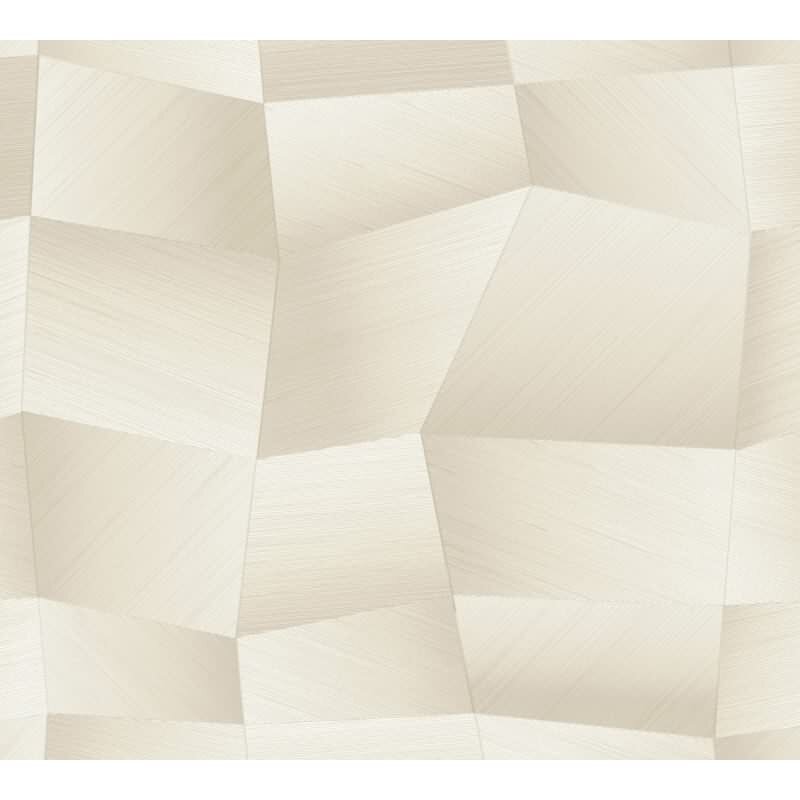 Beige Grafik & Geometrie-Design Vliestapete - Vibes & Styles Kollektion (KG-177121)