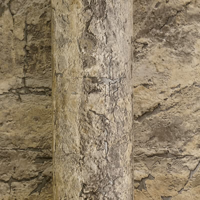 Vliestapete Beige Stein - Vibes & Styles Edition von livingwalls (KG-177123)