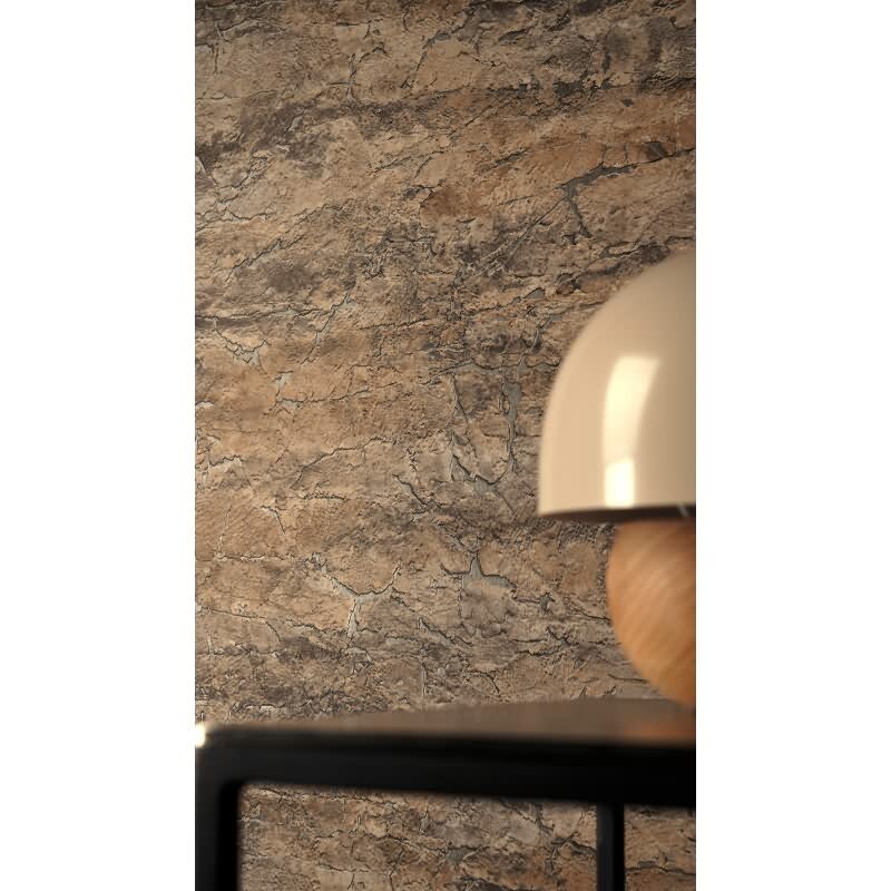 Vliestapete Beige Stein - Vibes & Styles Edition von livingwalls (KG-177123)