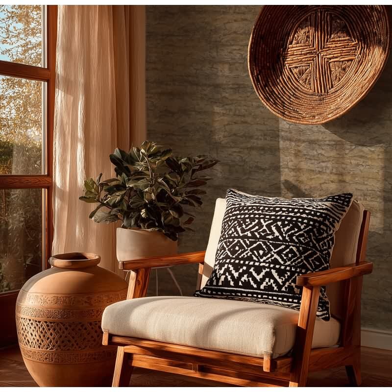 Vliestapete Beige Stein - Vibes & Styles Edition von livingwalls (KG-177123)