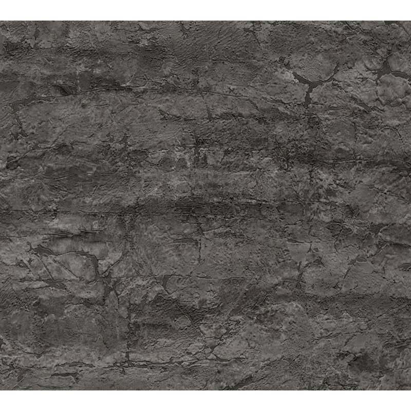 Elegante Vliestapete Schwarz-Stein - Exklusiv Vibes & Styles (KG-177124)