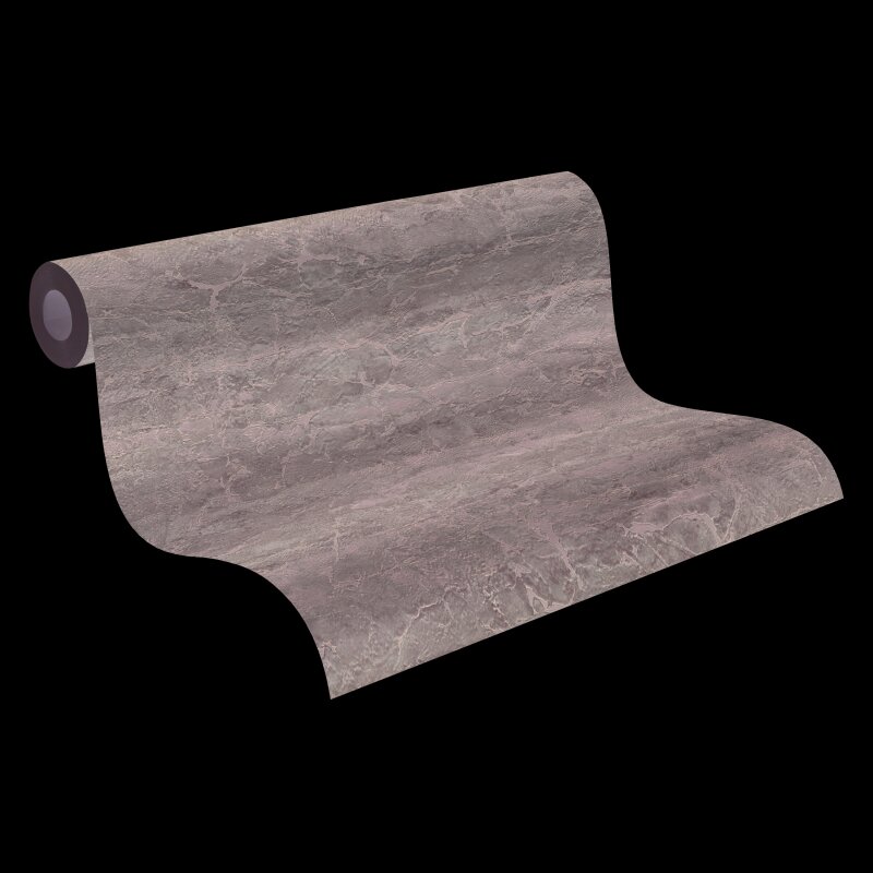 Elegante Vliestapete Schwarz-Stein - Exklusiv Vibes & Styles (KG-177124)