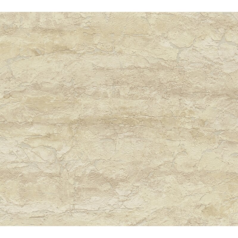 Stein-Muster Vliestapete im Beige-Ton - Vibes & Styles Serie (KG-177125)