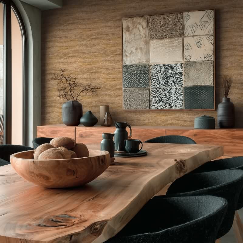 Vliestapete Braun Stein - Vibes & Styles Edition von livingwalls (KG-177126)