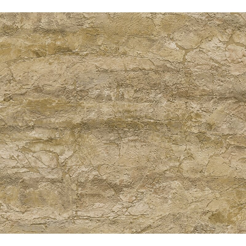 Vliestapete Braun Stein - Vibes & Styles Edition von livingwalls (KG-177126)