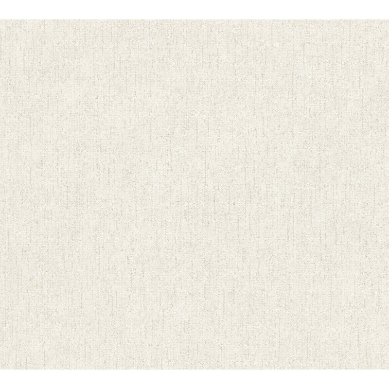 Edle Vliestapete mit Uni in Weiß & Beige (Vibes & Styles) (KG-177134)