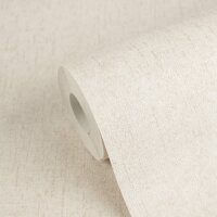 Stilvolle Uni-Tapete Beige mit Beige aus Vibes &amp;...