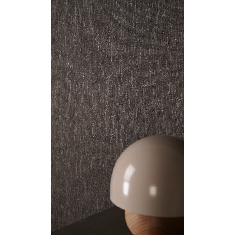 Premium Vliestapete Uni Schwarz mit Grau - Vibes & Styles (KG-177140)