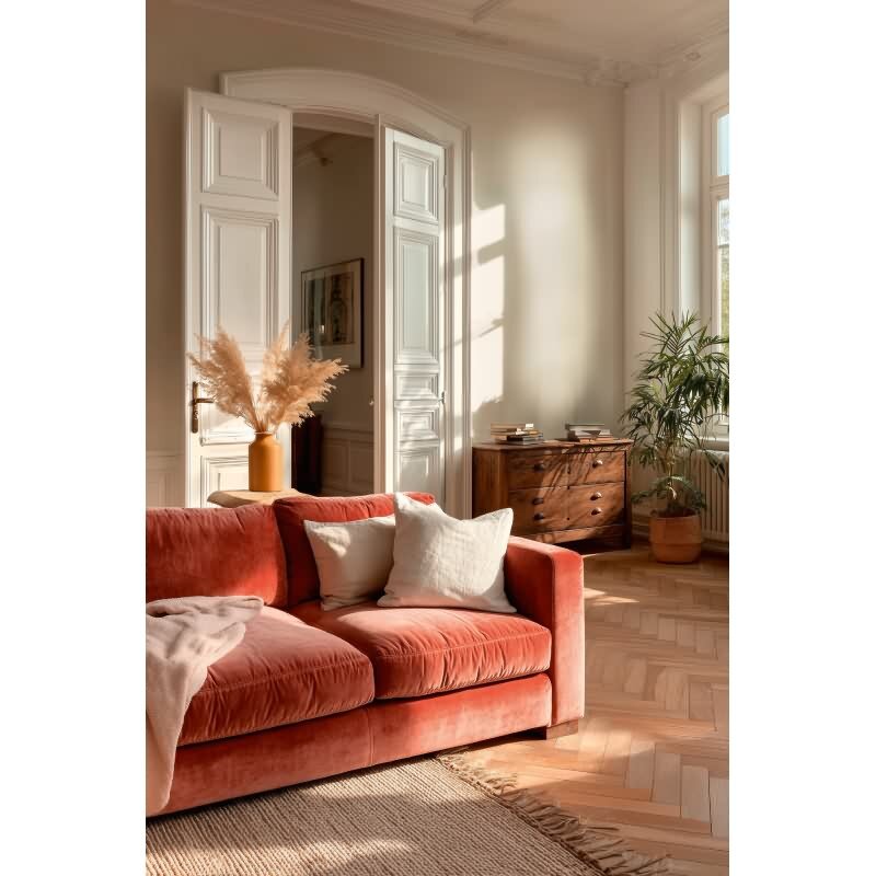 livingwallss Vibes & Styles: Vliestapete mit Uni-Design in Beige (KG-177142)