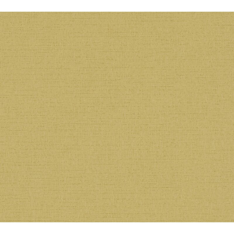 Edle Vliestapete mit Uni in Gelb (Vibes & Styles) (KG-177146)