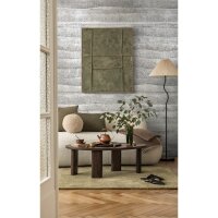 Beton-Muster Vliestapete im Grau-Ton - Vibes & Styles...