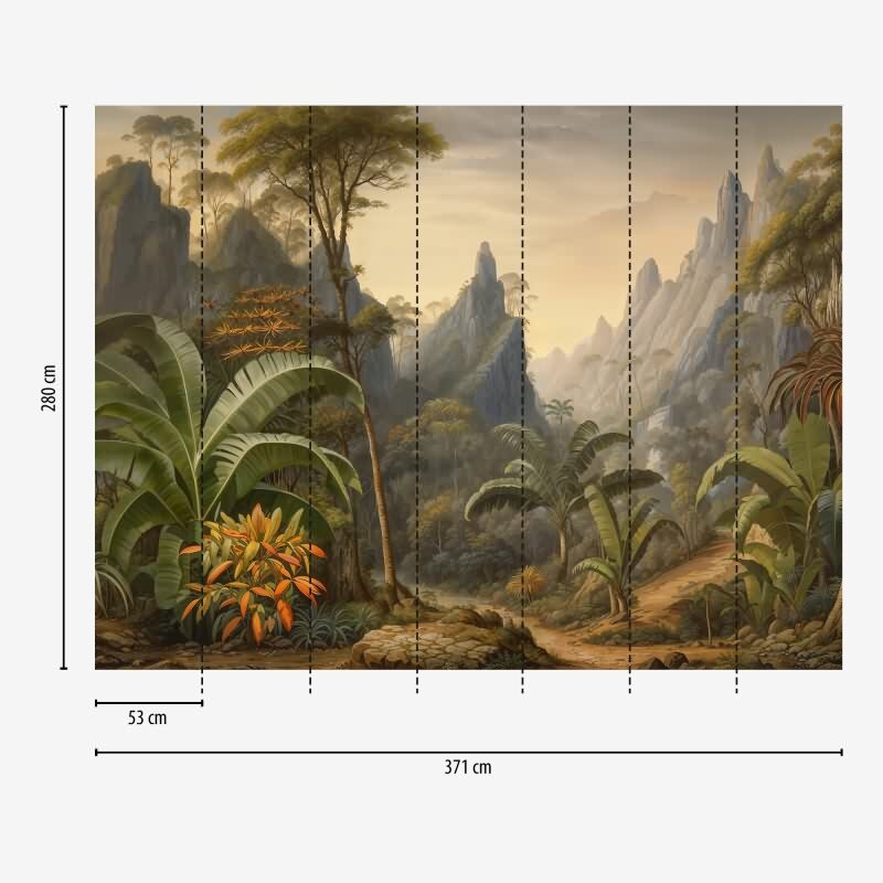 Landschaft Vliestapete in Beige & Grau - Cuba II von AS-Creation (KG-177161)