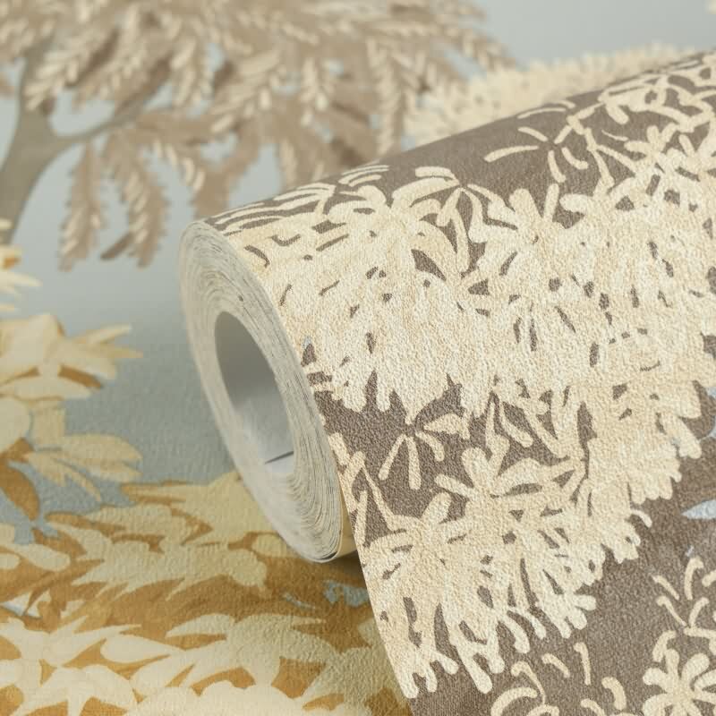 Vliestapete Blau Bäume & Wald - Cuba II Edition von AS-Creation (KG-177178)