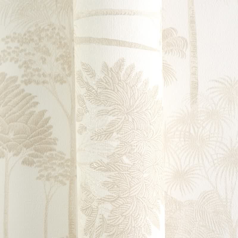 Elegante Vliestapete Beige-Bäume & Wald - Exklusiv Cuba II (KG-177179)