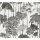 Bäume & Wald Vliestapete in Grau & Schwarz - Cuba II von AS-Creation (KG-177183)