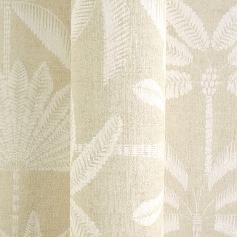 Stilvolle Bäume & Wald-Tapete Beige mit Weiß aus Cuba II (KG-177184)