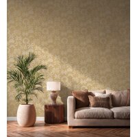 Stilvolle B&auml;ume &amp; Wald-Tapete Beige aus Cuba II...