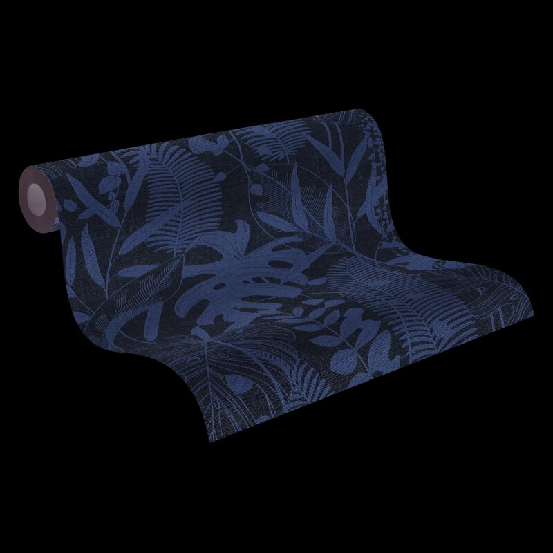 Hochwertige Vliestapete Blätter & Zweige Beige - Cuba II (KG-177188)