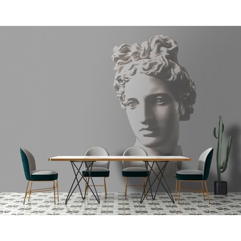 Venus - Grau, Silber & Weißiger Premium-Vliestapete mit vliestapete von AS-Creation (KG-177198)