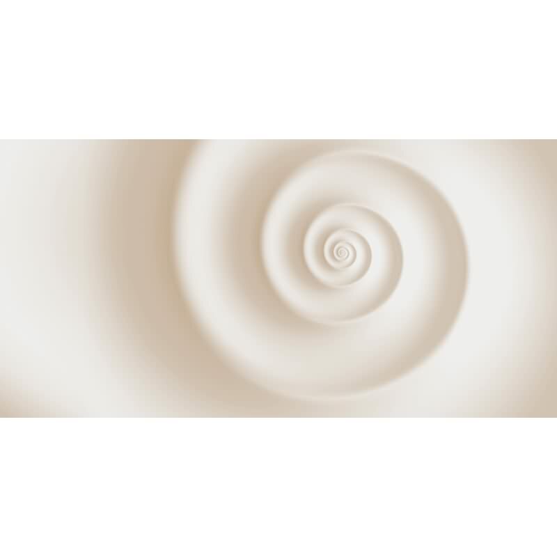 Swirl Designtapete - Beige, Creme & Weißiger 3d & optische täuschung-Muster fuer moderne Raeume von AS-Creation (KG-177220)