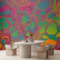 Flow Dekorationstapete - Pink & Lila, Flieder,...