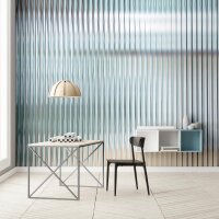 Blur Kunsttapete - Grau, Silber & Weiß,...