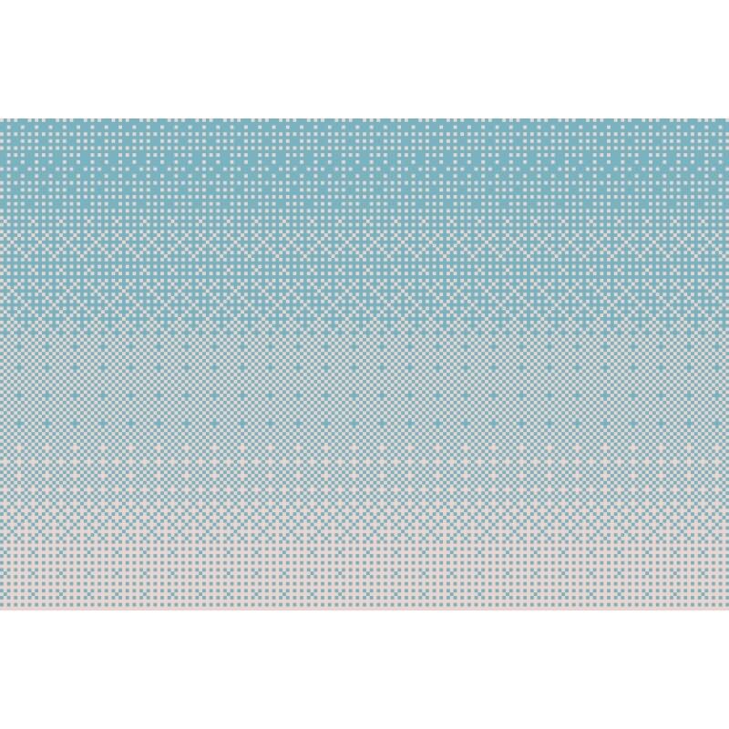 Pixi Blue - Blau & Beige, Creme, Grauiger Moderne Wandgestaltung mit vliestapete von AS-Creation (KG-177238)