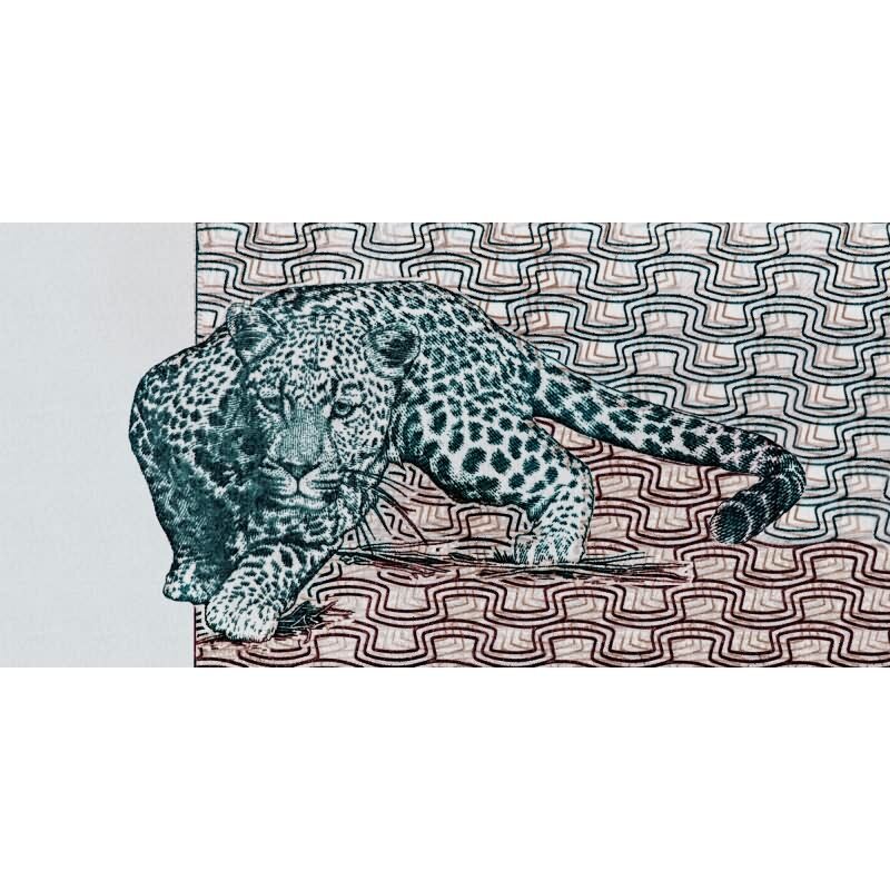 Yugana - Grau, Silber & Schwarz, Anthrazit, Blauiger Digitaldruck-Vliestapete aus der Walls by Patel 4 Kollektion (KG-177252)