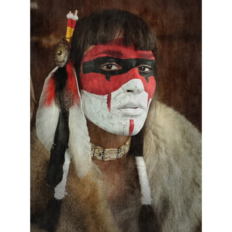 Ayasha - Braun & Rot, Bordeaux, Weißiger Premium-Vliestapete mit vliestapete von AS-Creation (KG-177255)